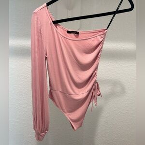 One shoulder bodysuit